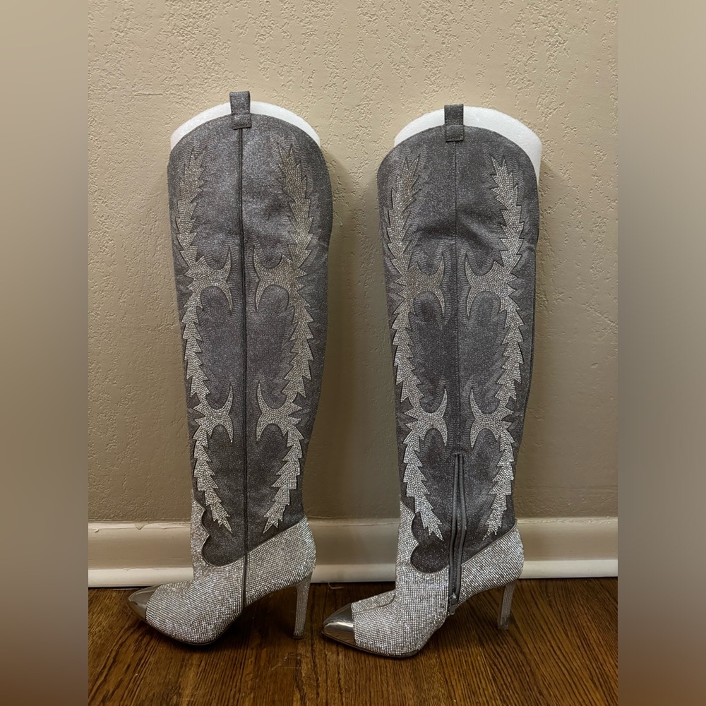 Rhinestone boots